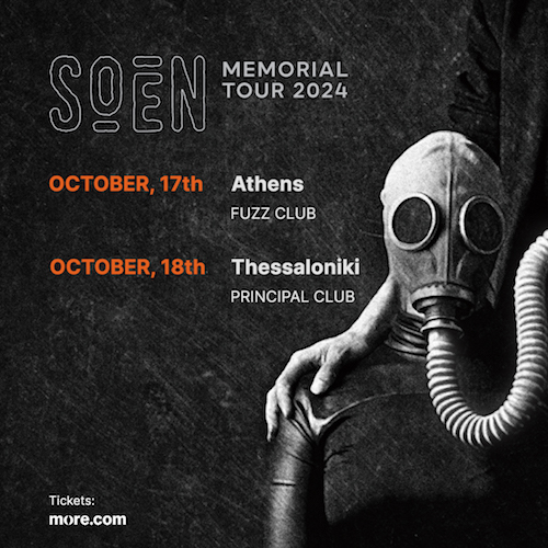 Soen live στην Αθήνα