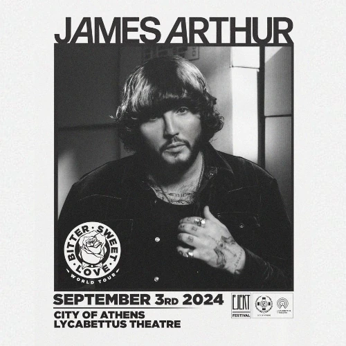 Ο James Arthur Live στην Αθήνα