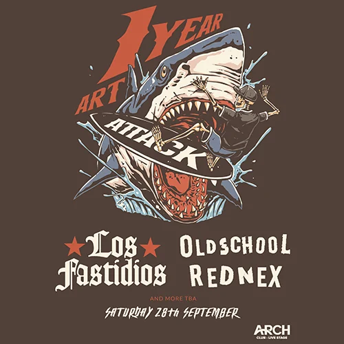 1 year Art Attack: Los Fastidios [SP] & Oldschool Rednex Live στο Arch
