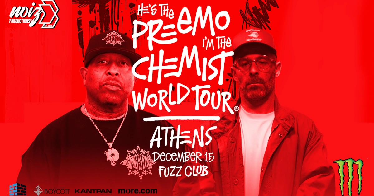 DJ Premier x The Alchemist Live in Athens