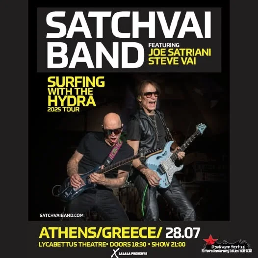 Rockwave Festival 2025 | SATCHVAI Band