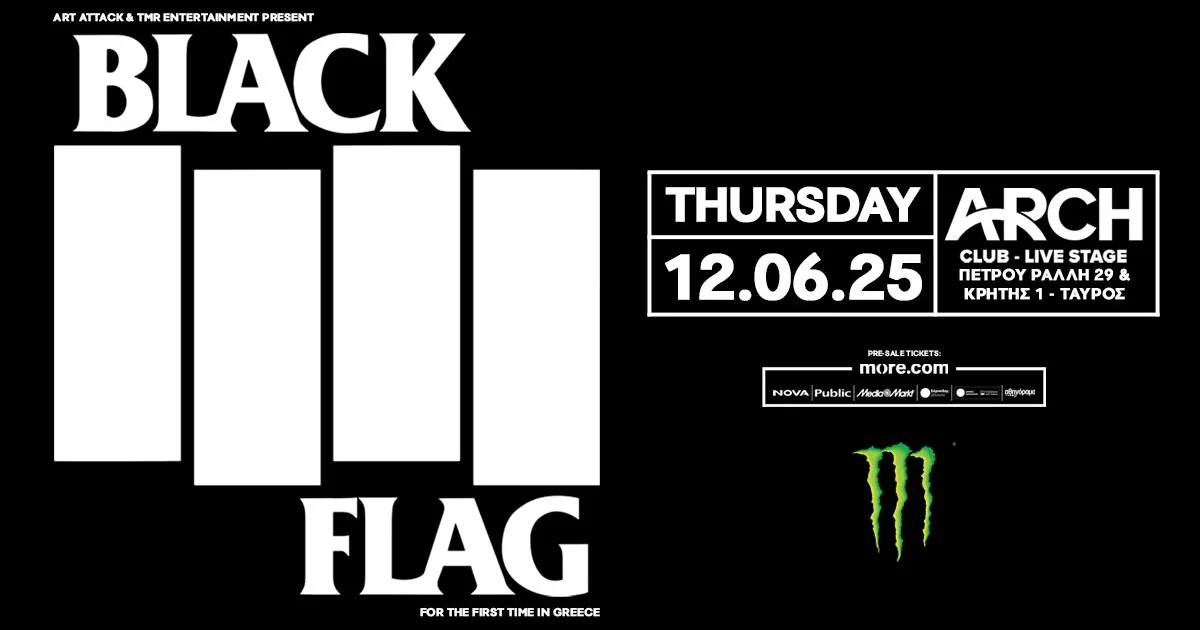 Black Flag Live in Athens