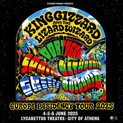 King Gizzard and The Lizard Wizard Live in Athens