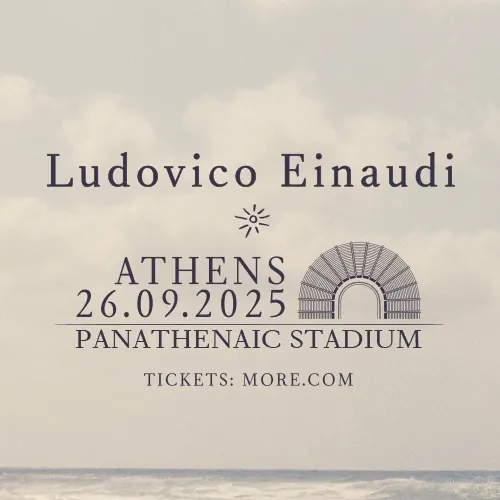 Ο Ludovico Einaudi live στο Καλλιμάρμαρο
