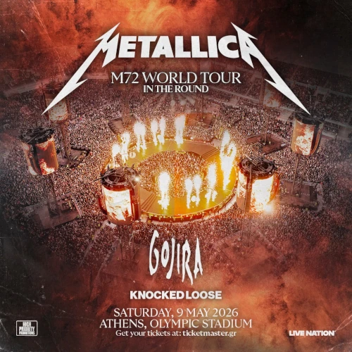 Metallica Live in Athens - M72 World Tour
