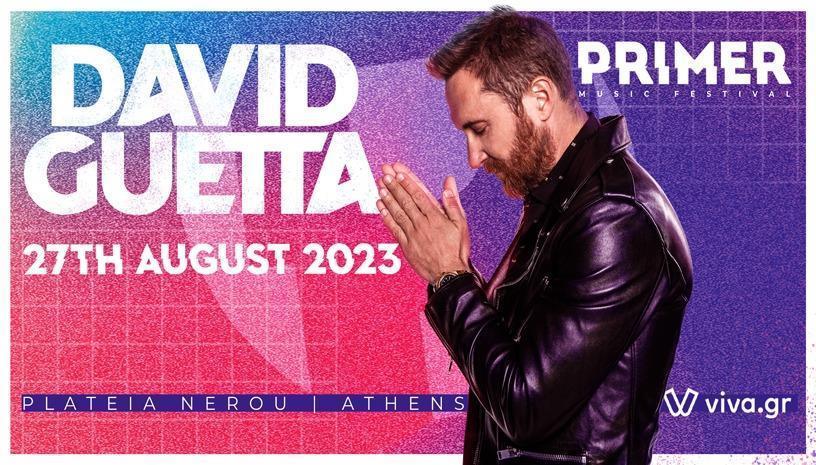 Ο David Guetta & James Hype & Acraze & Mistajam στο Primer 2023  - Day 2
