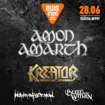 Amon Amarth & Kreator στο Release Athens 2023
