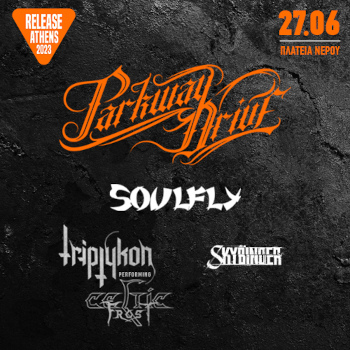 Οι Parkway Drive στο Release Athens 2023