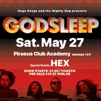 Οι Godsleep Live στην Αθήνα