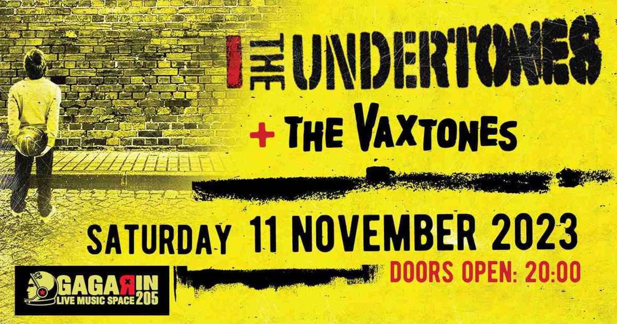 The Undertones & The Vaxtones live στην Αθήνα