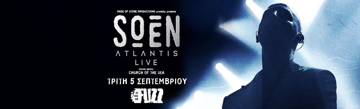 SOEN live in Athens | Atlantis tour 2023