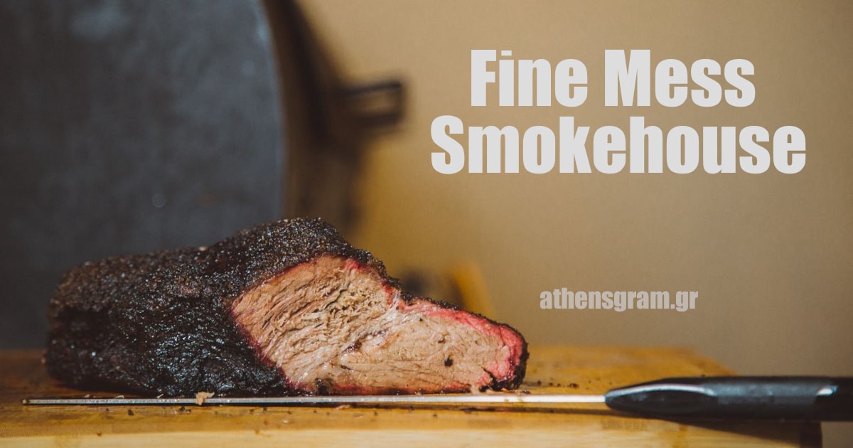Fine Mess Smokehouse Εστιατόριο Κολωνάκι